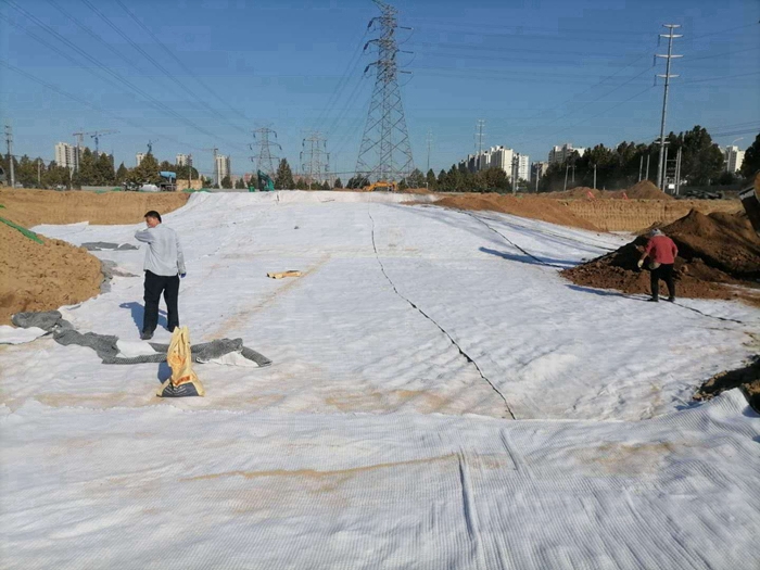 人工湖膨润土防水毯